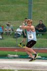 Edward Jeans (Preston Harriers) winner of the under-15s hammer at the Northern Under-17s and 15s Championships, Liverpool.